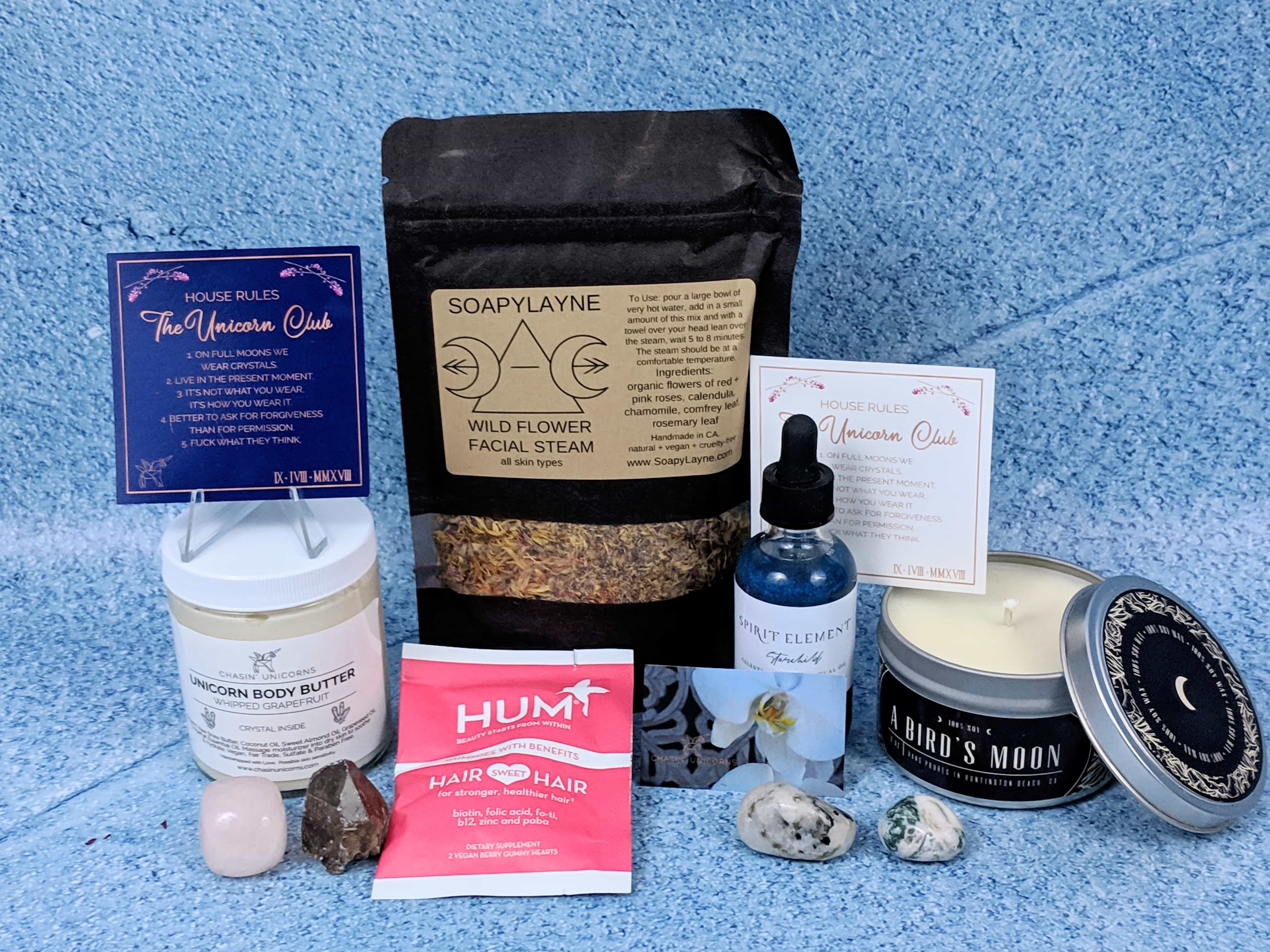 Chasin’ Unicorns Subscription Box Review – December 2018