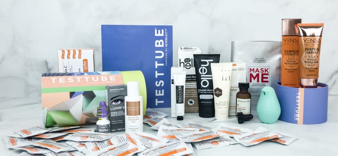 New Beauty Test Tube January 2019 Subscription Box Review
