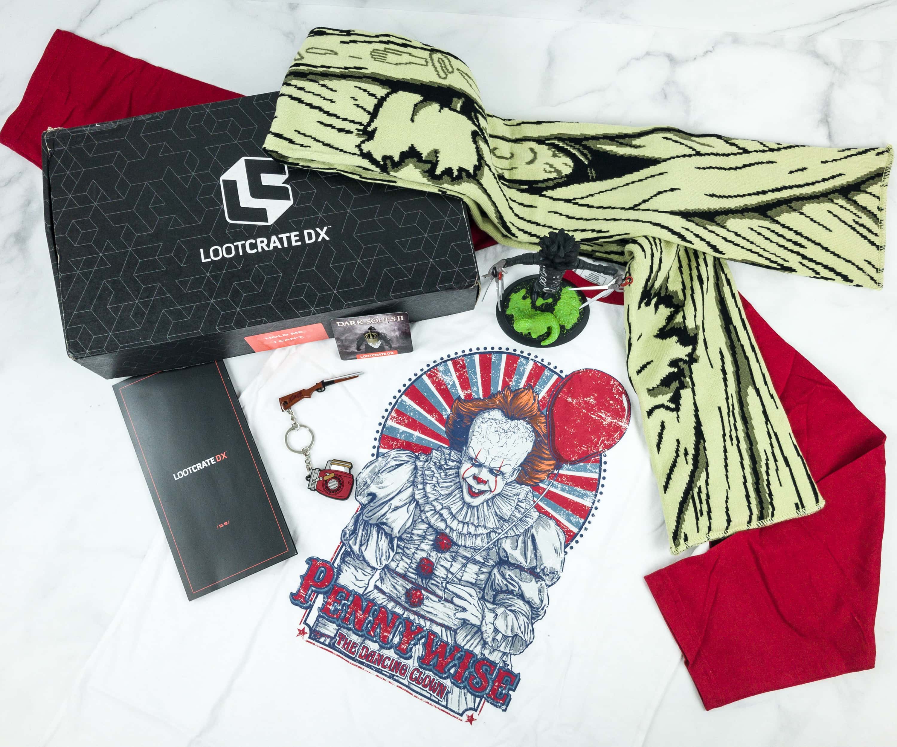 Loot Crate DX October 2018 Subscription Box Review & Coupon