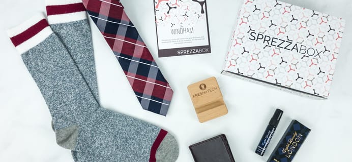 SprezzaBox February 2019 Subscription Box Review + Coupon