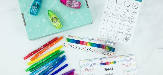 Tombow VIP Club Spring 2019 Box Review