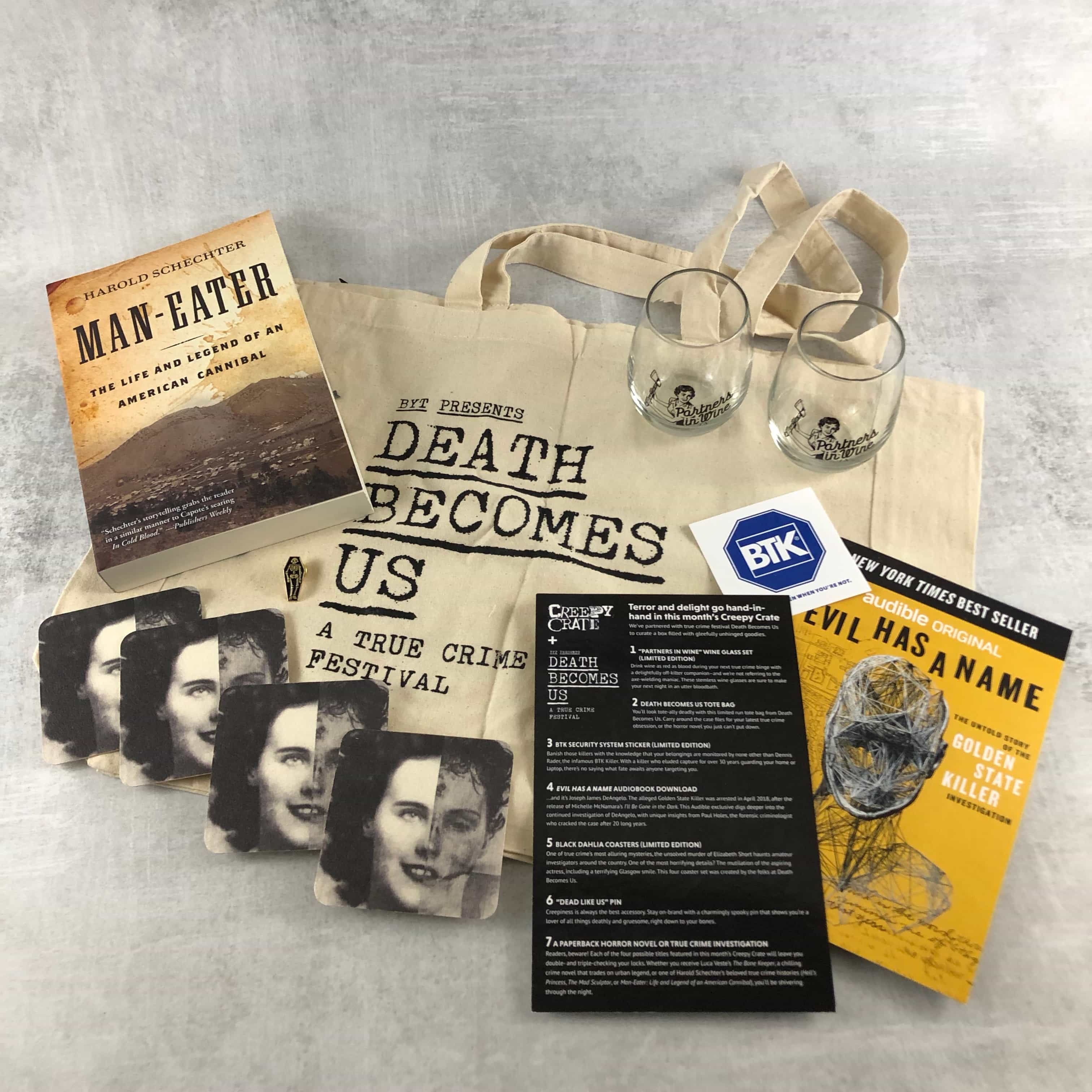 Creepy Crate March 2019 Subscription Box Review + Coupon