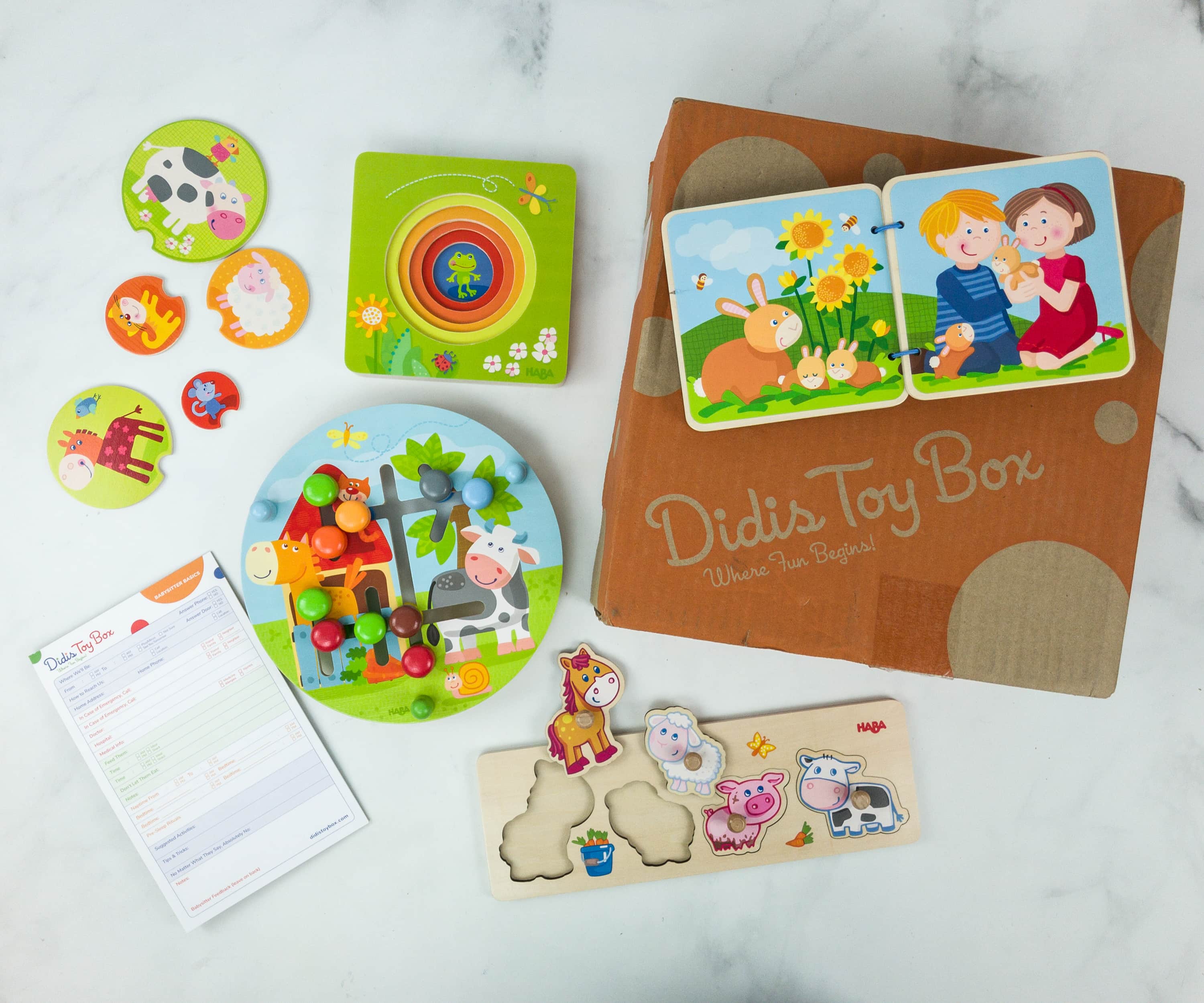Didis Toy Box April 2019 Subscription Box Review & Coupon
