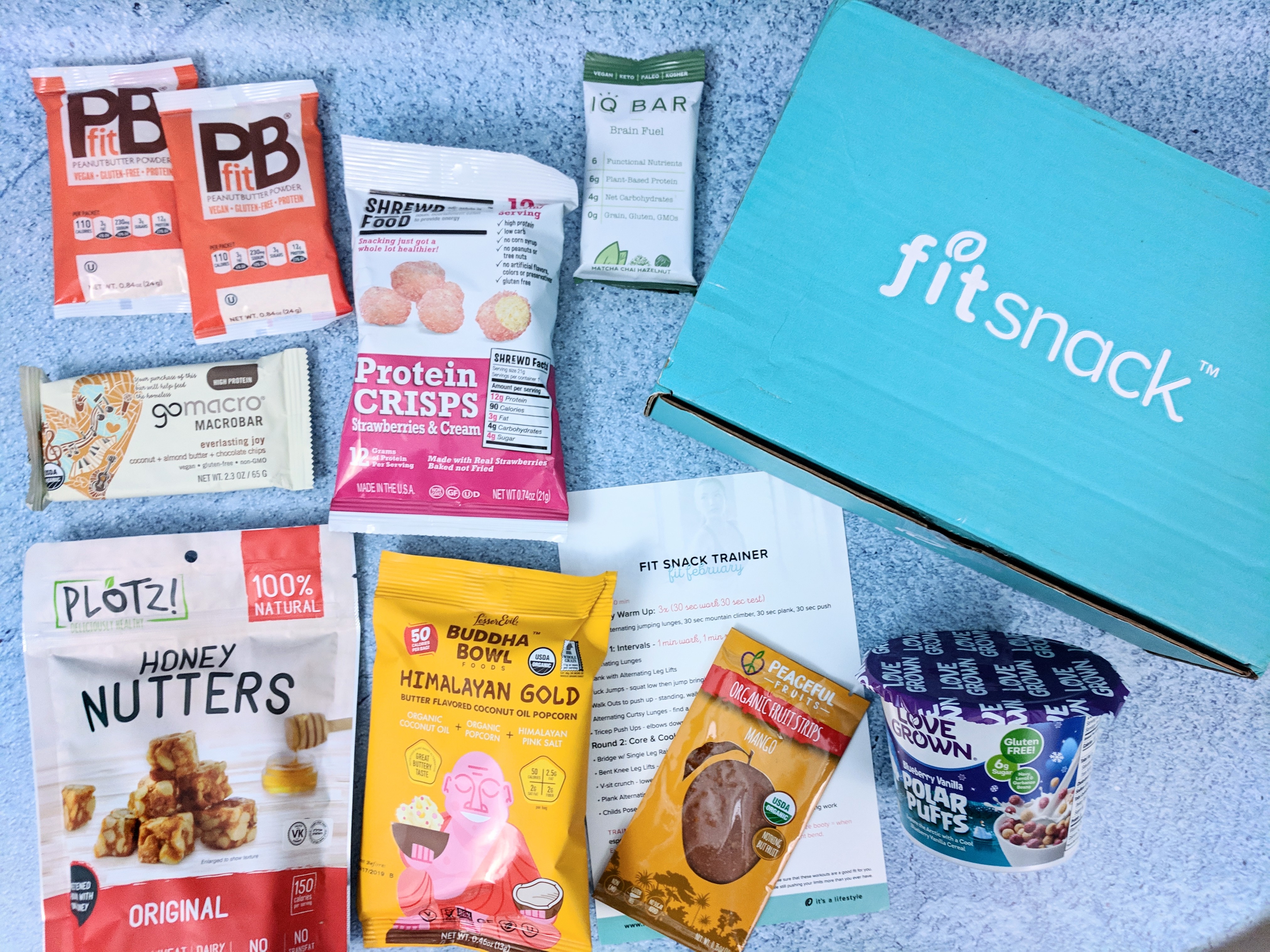 FitSnack February 2019 Subscription Box Review & Coupon
