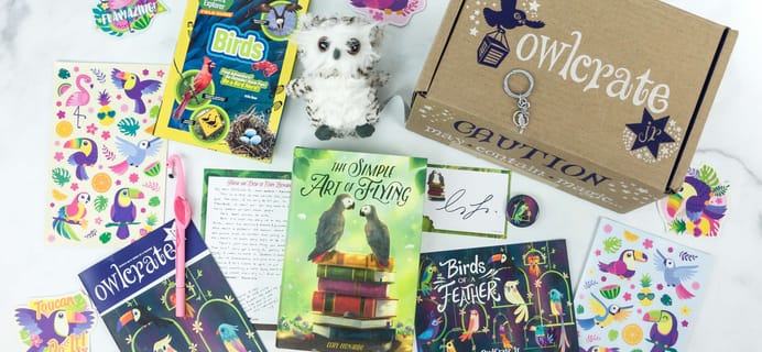 OwlCrate Jr. March 2019 Box Review & Coupon