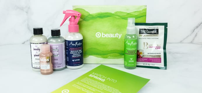 Target Beauty Box Review March 2019