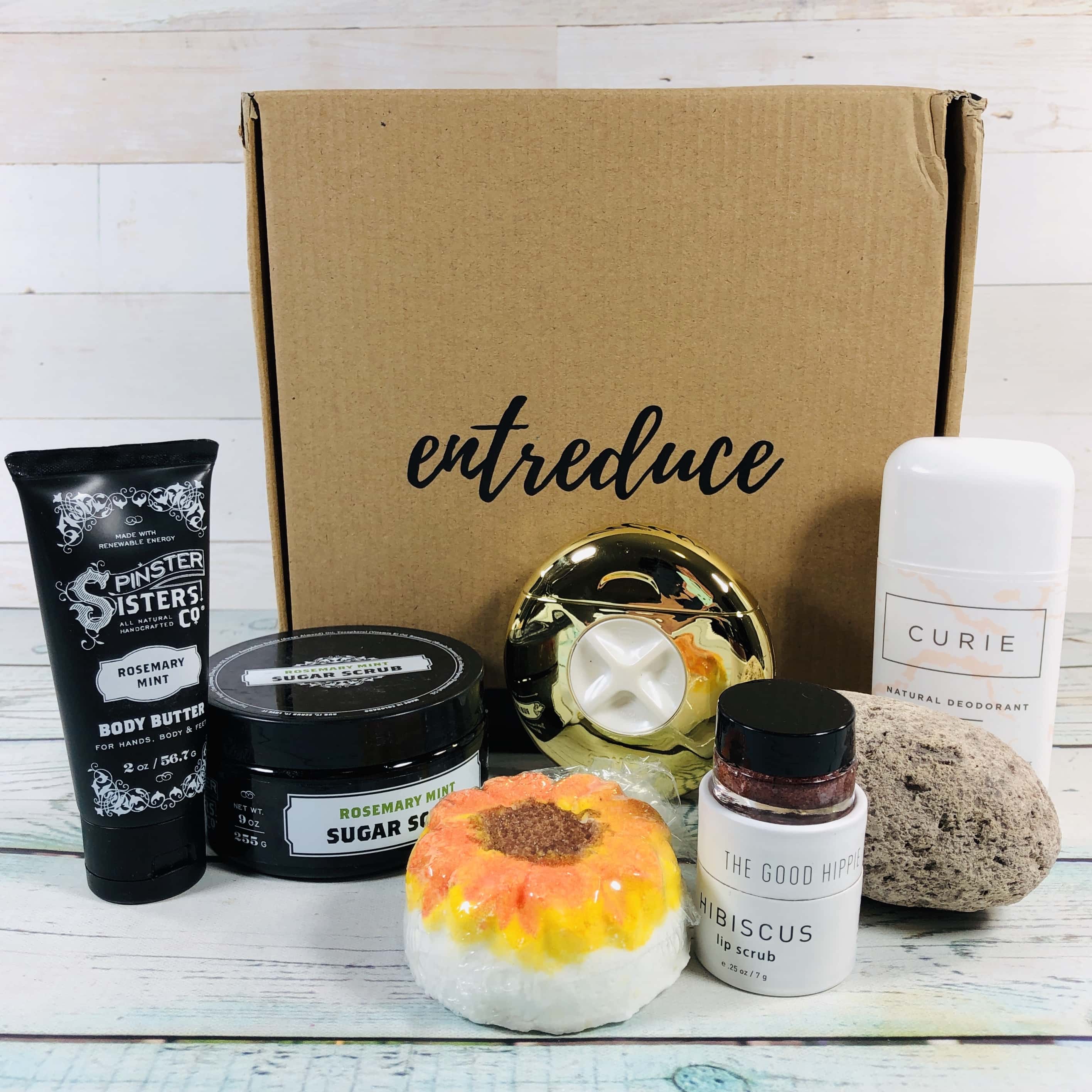 Entreduce March 2019 Subscription Box Review + Coupon!