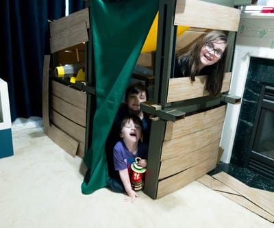 KiwiCo Make-And-Play Fort Review – Fort