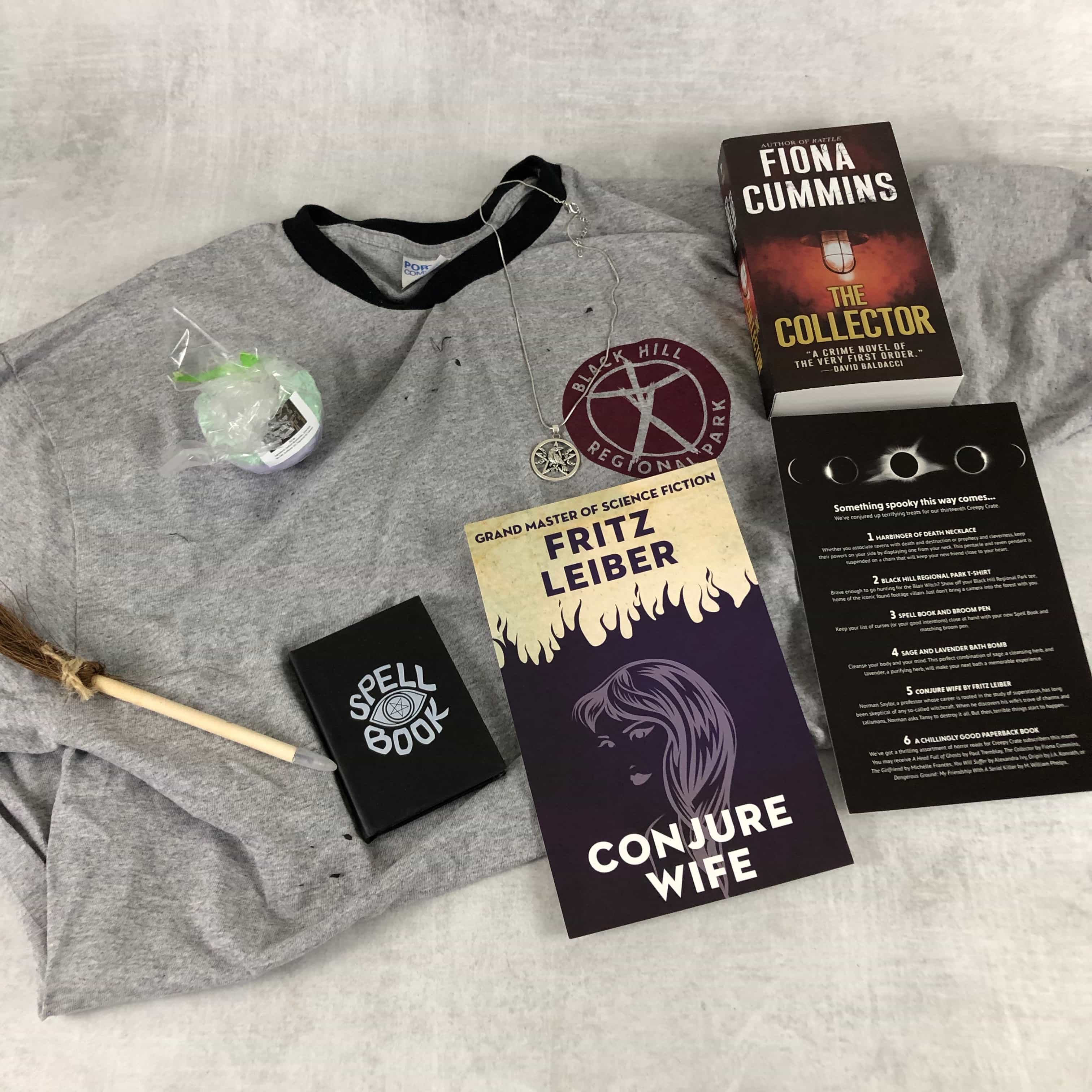 Creepy Crate March 2019 Subscription Box Review + Coupon