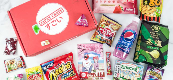 Japan Crate April 2019 Subscription Box Review + Coupon