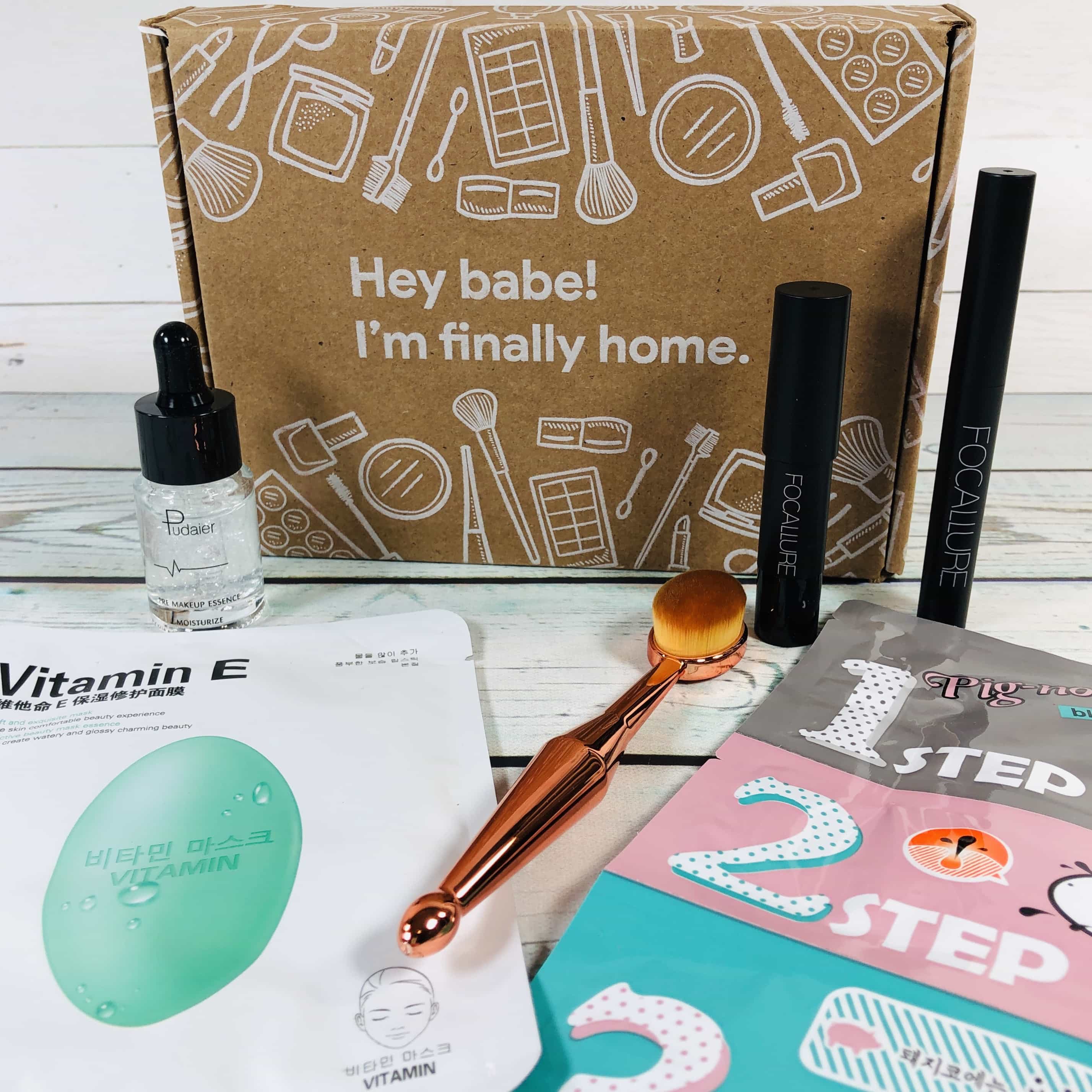BabeBox by Focallure March 2019 Subscription Box Review