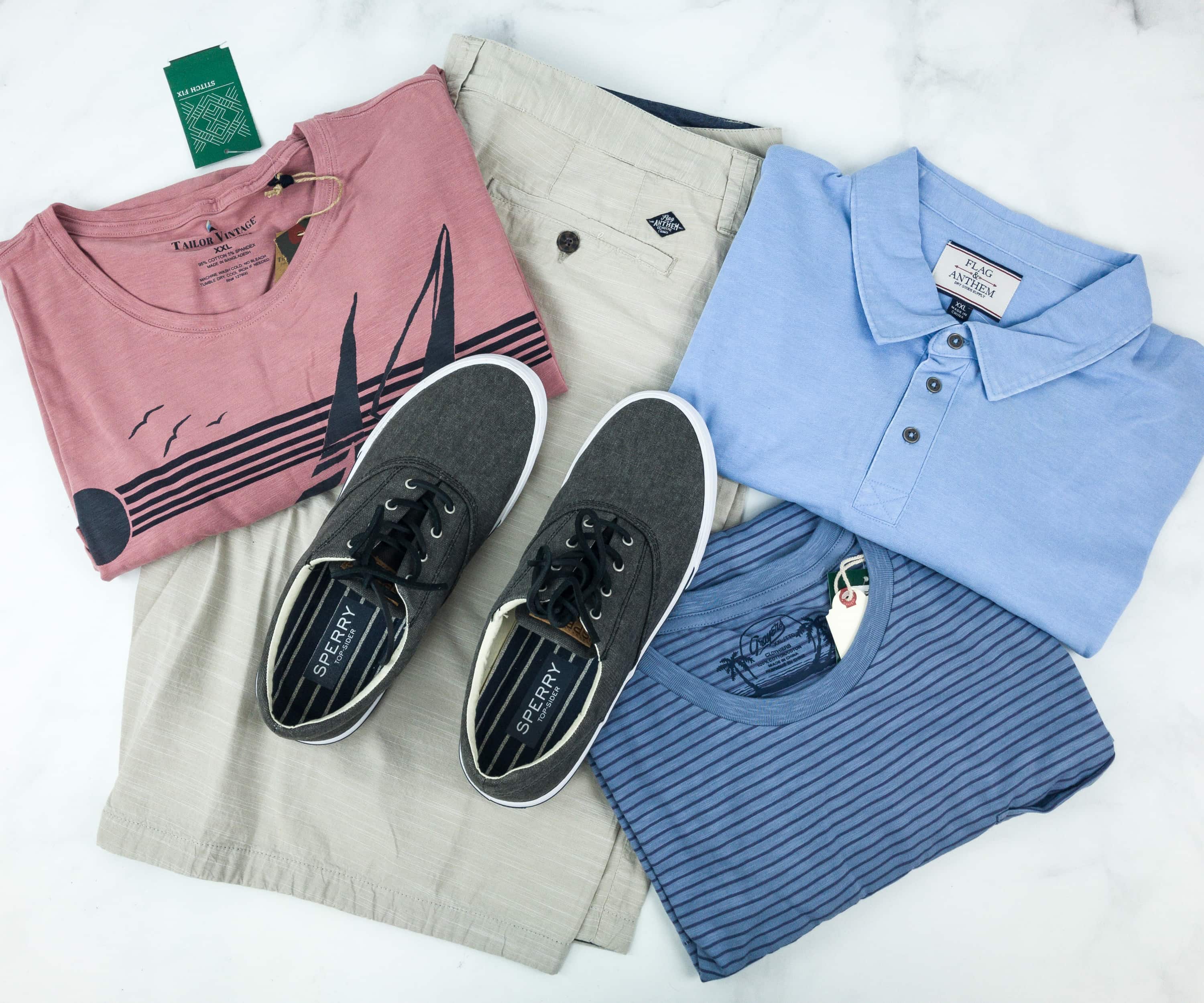 Stitch Fix Men April 2019 Review