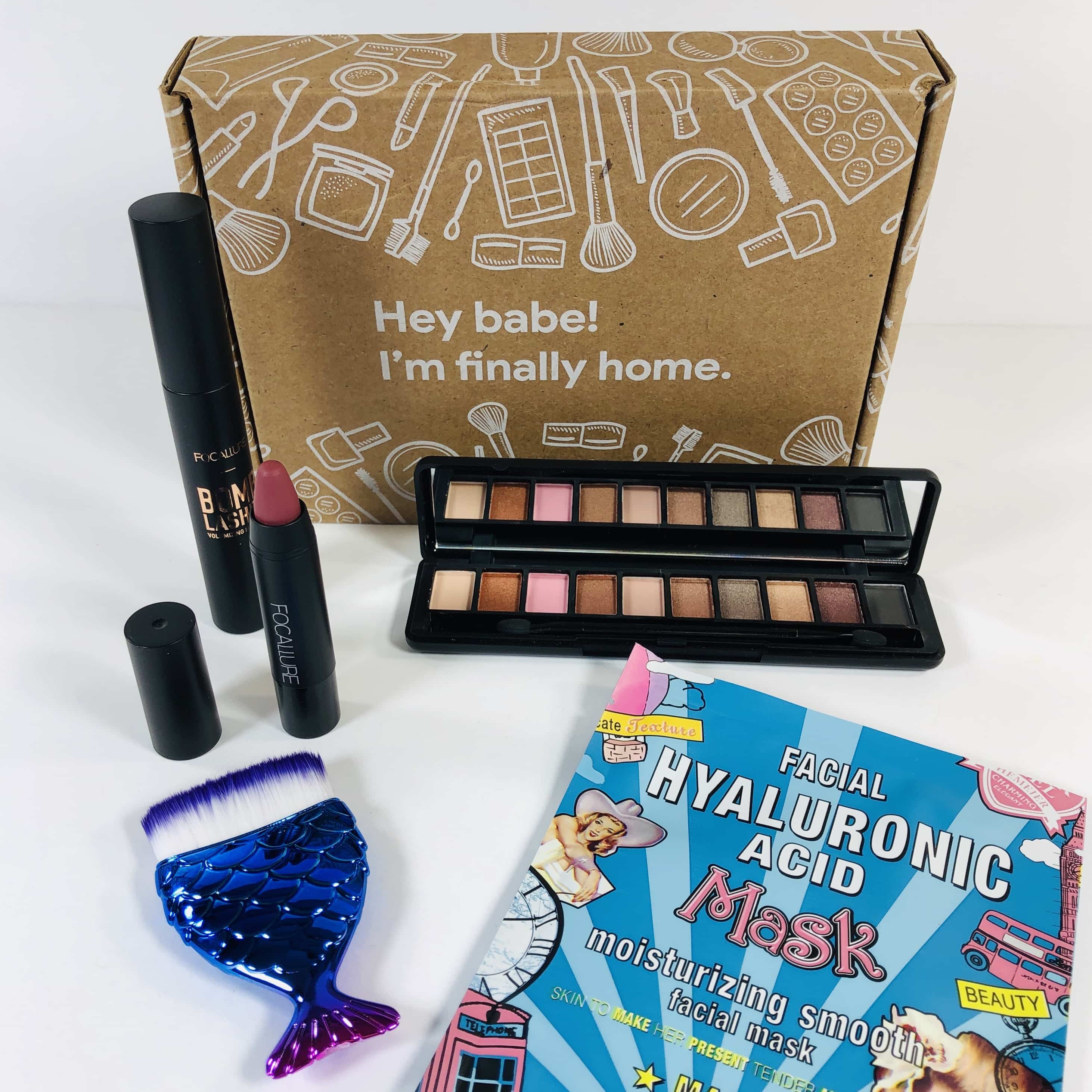 BabeBox by Focallure April 2019 Subscription Box Review