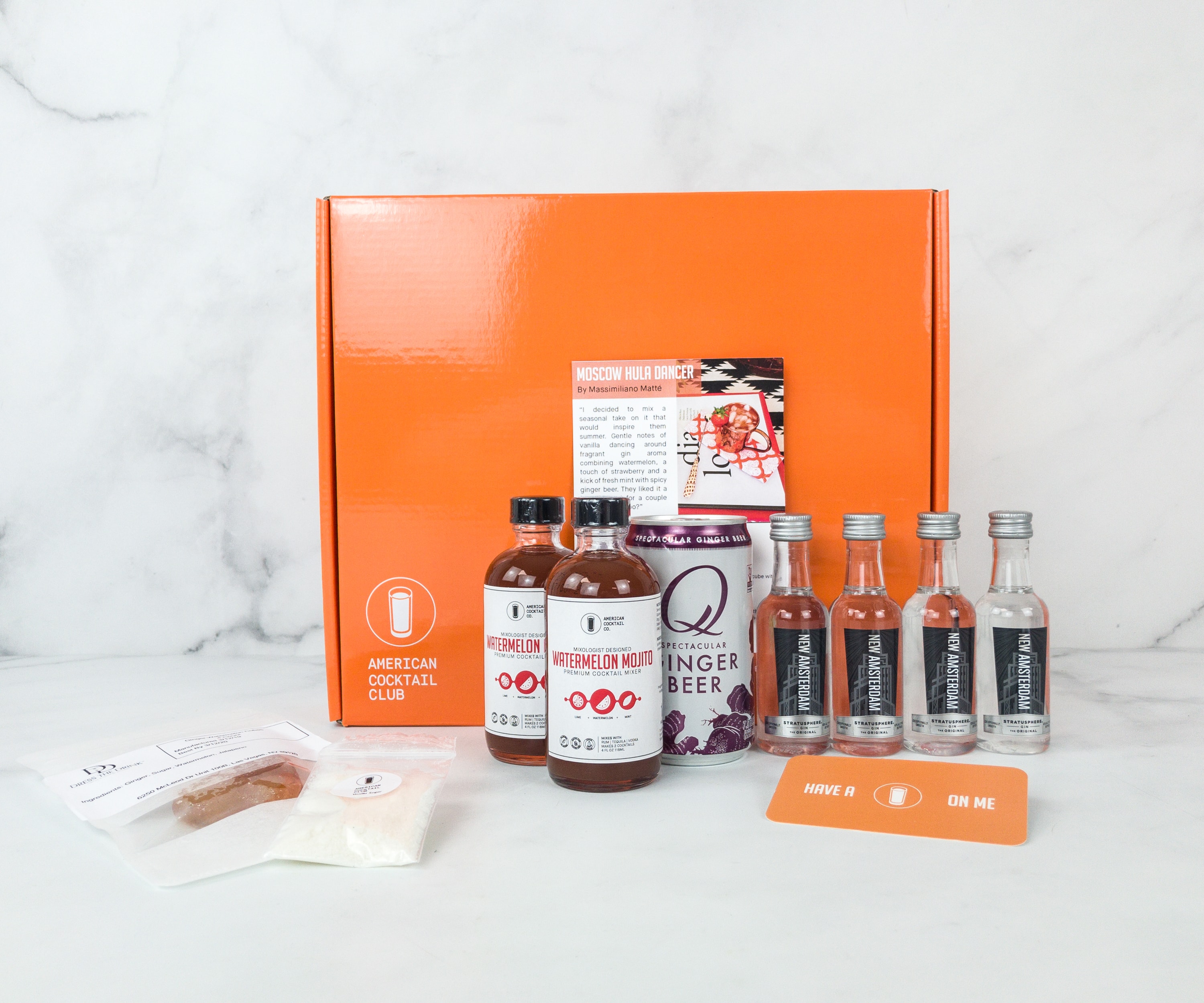 American Cocktail Club Subscription Box Review – March 2019