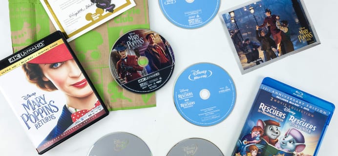 Disney Movie Club April 2019 Review + Coupon!