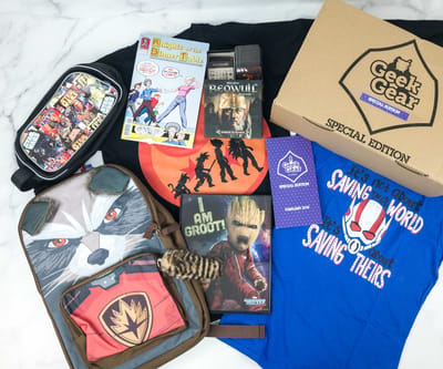 Geek Gear Box Special Edition February 2019 Subscription Box Review + Coupon
