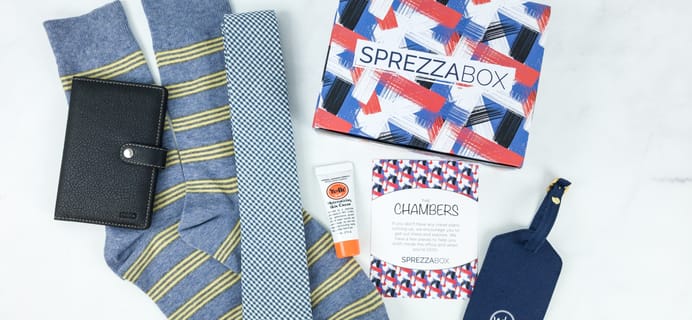 SprezzaBox May 2019 Subscription Box Review + Coupon