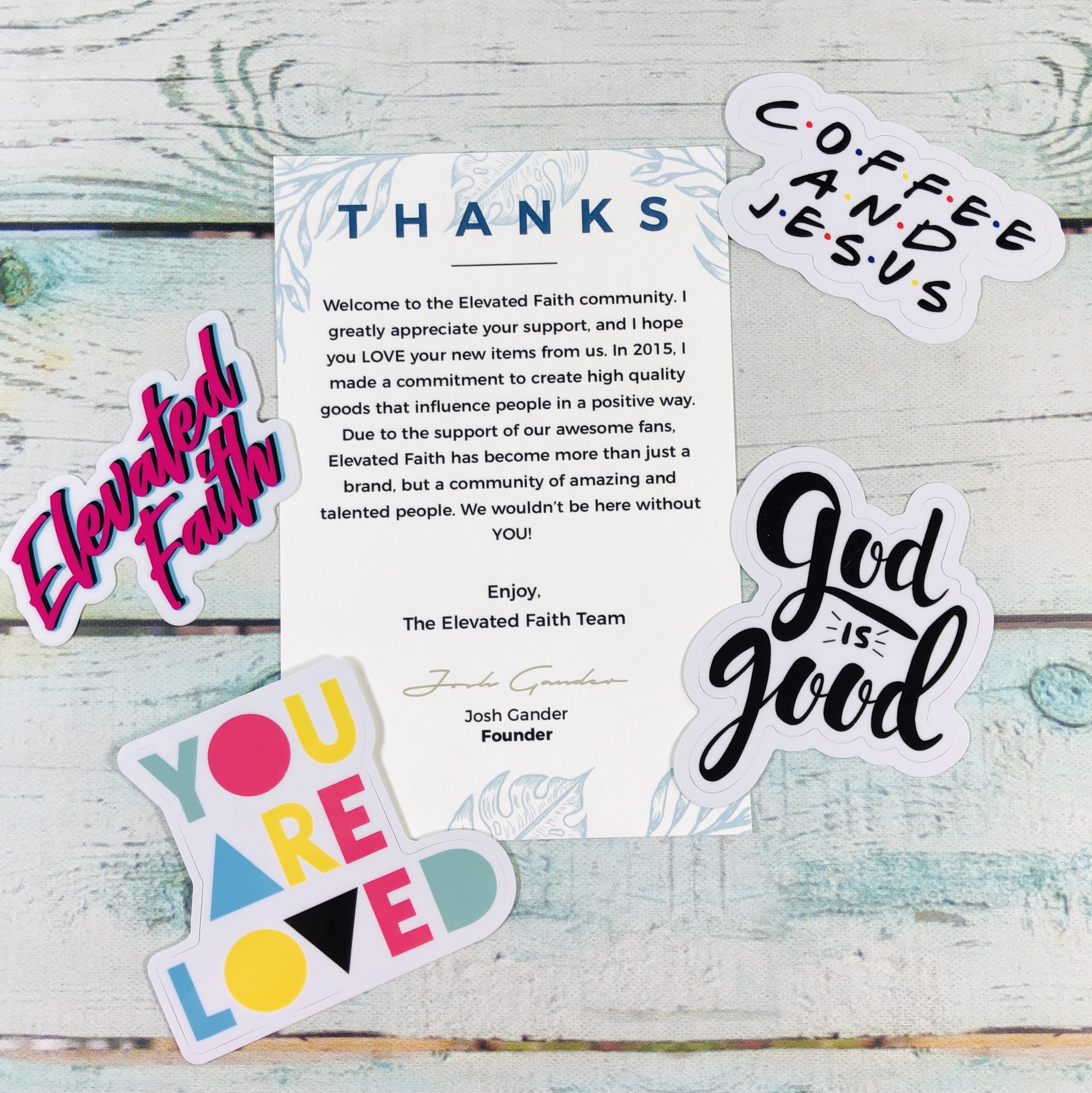 Elevated Faith Sticker Club May 2019 Subscription Box Review + Coupon