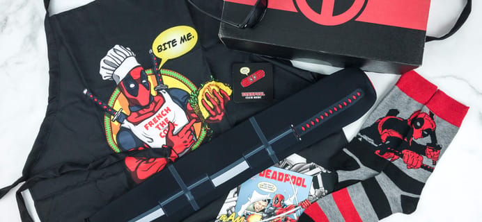 Deadpool Club Merc Spring 2019 Subscription Box Review + Coupon