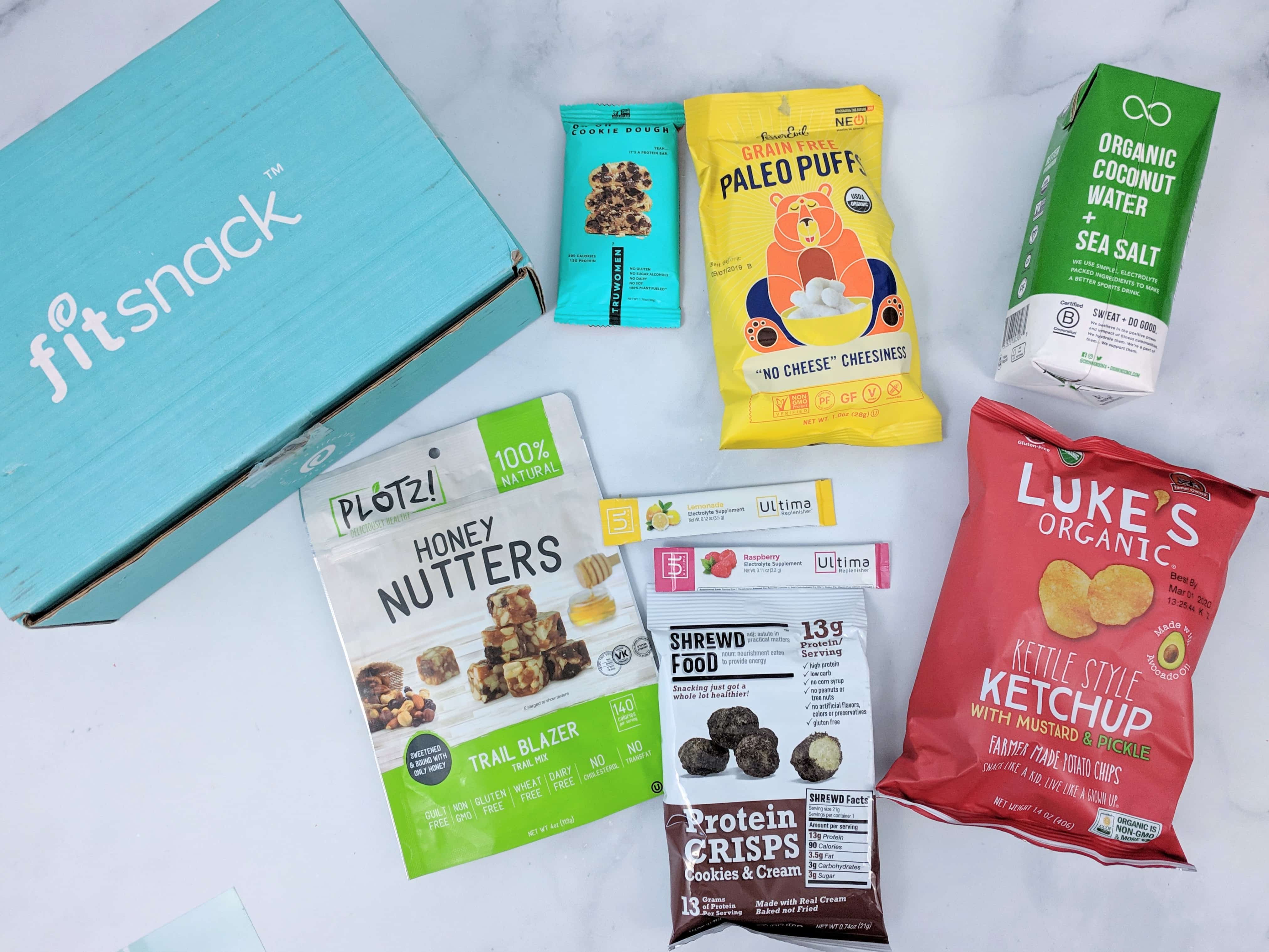 FitSnack April 2019 Subscription Box Review & Coupon