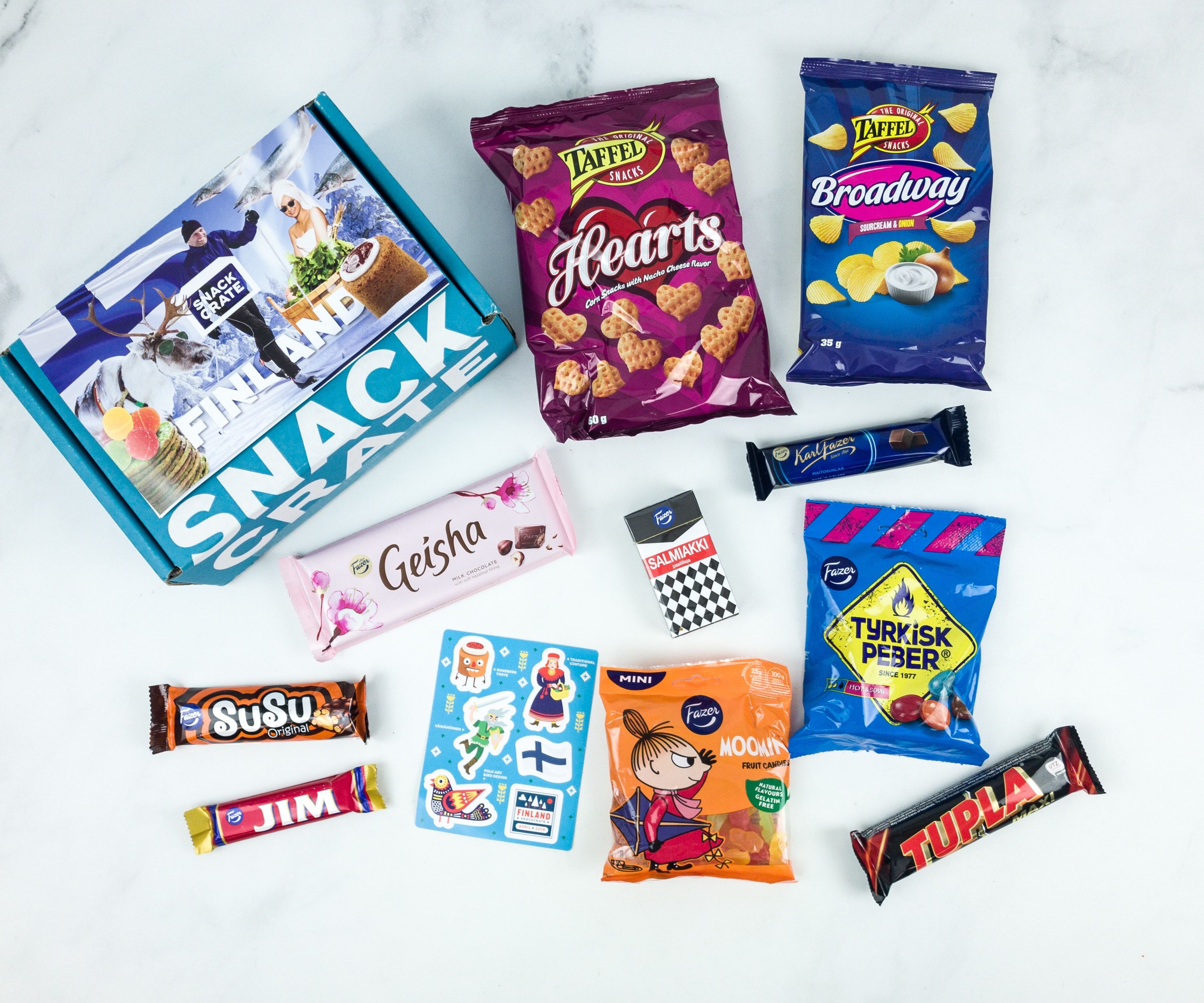 Snack Crate April 2019 Subscription Box Review & $10 Coupon - Hello ...