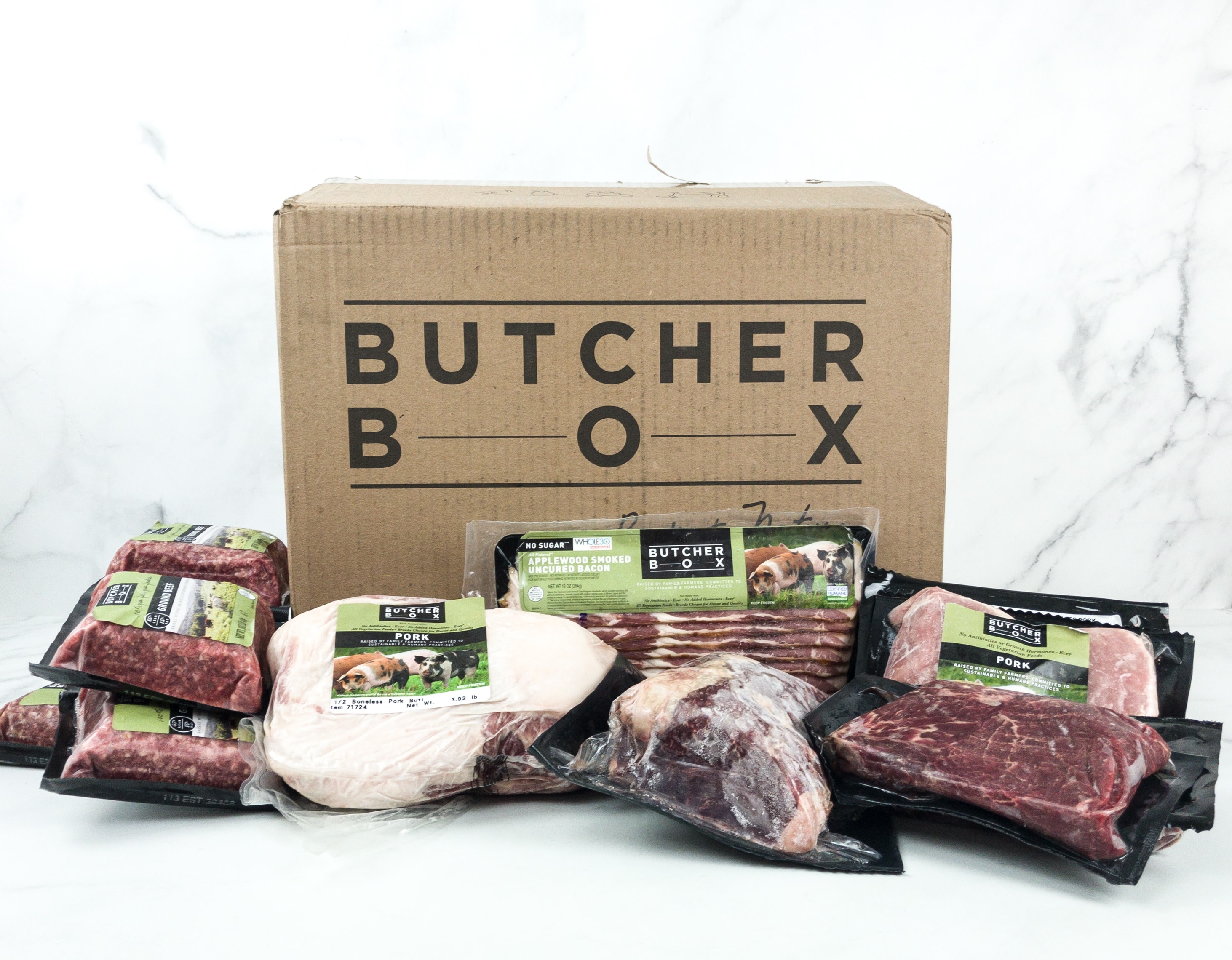 Butcher Box May 2019 Subscription Box Review + Coupon – Pork & Beef Box!