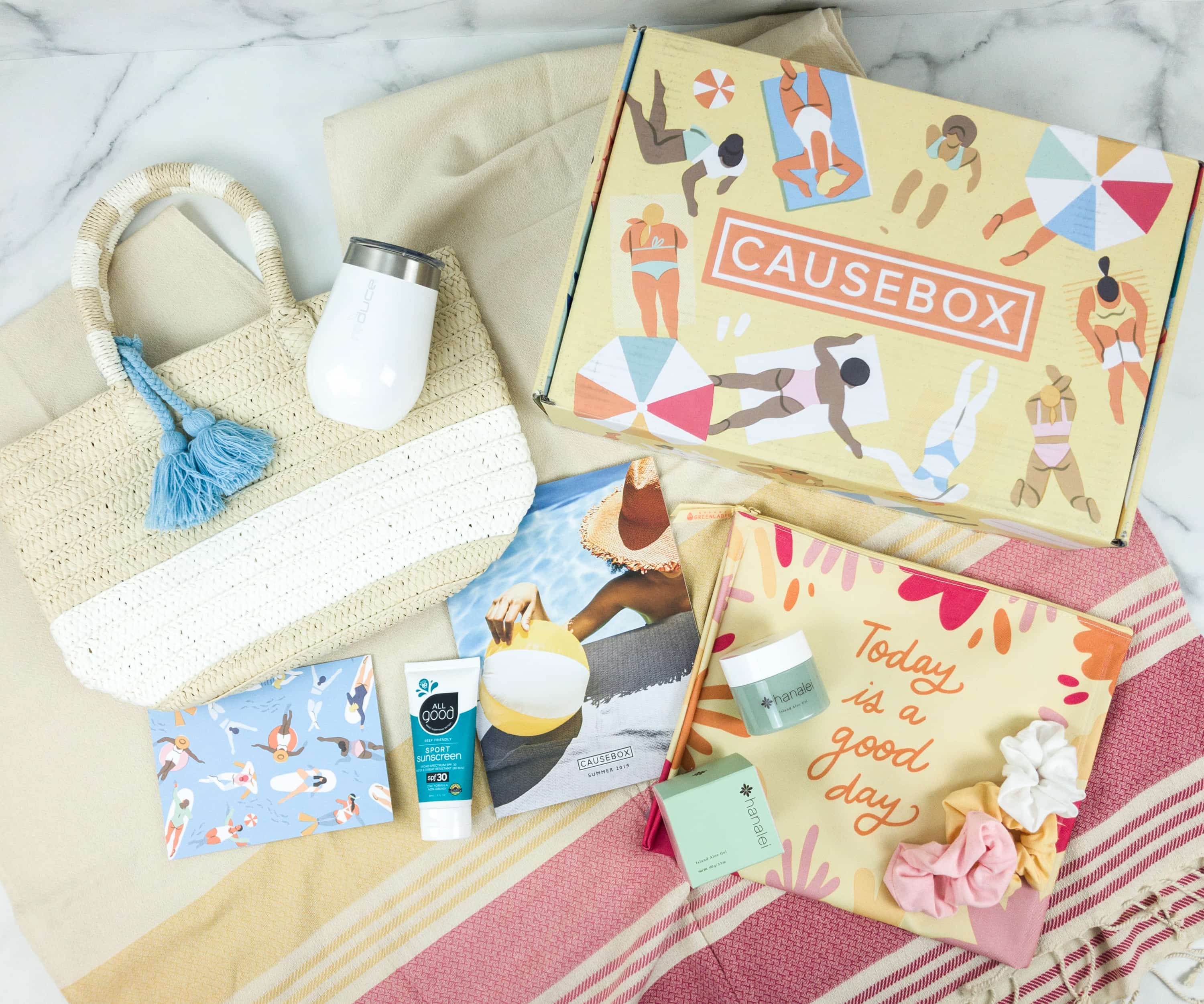 CAUSEBOX Summer 2019 Subscription Box Review + Coupon