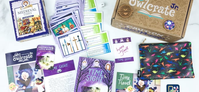 OwlCrate Jr. June 2019 Box Review & Coupon