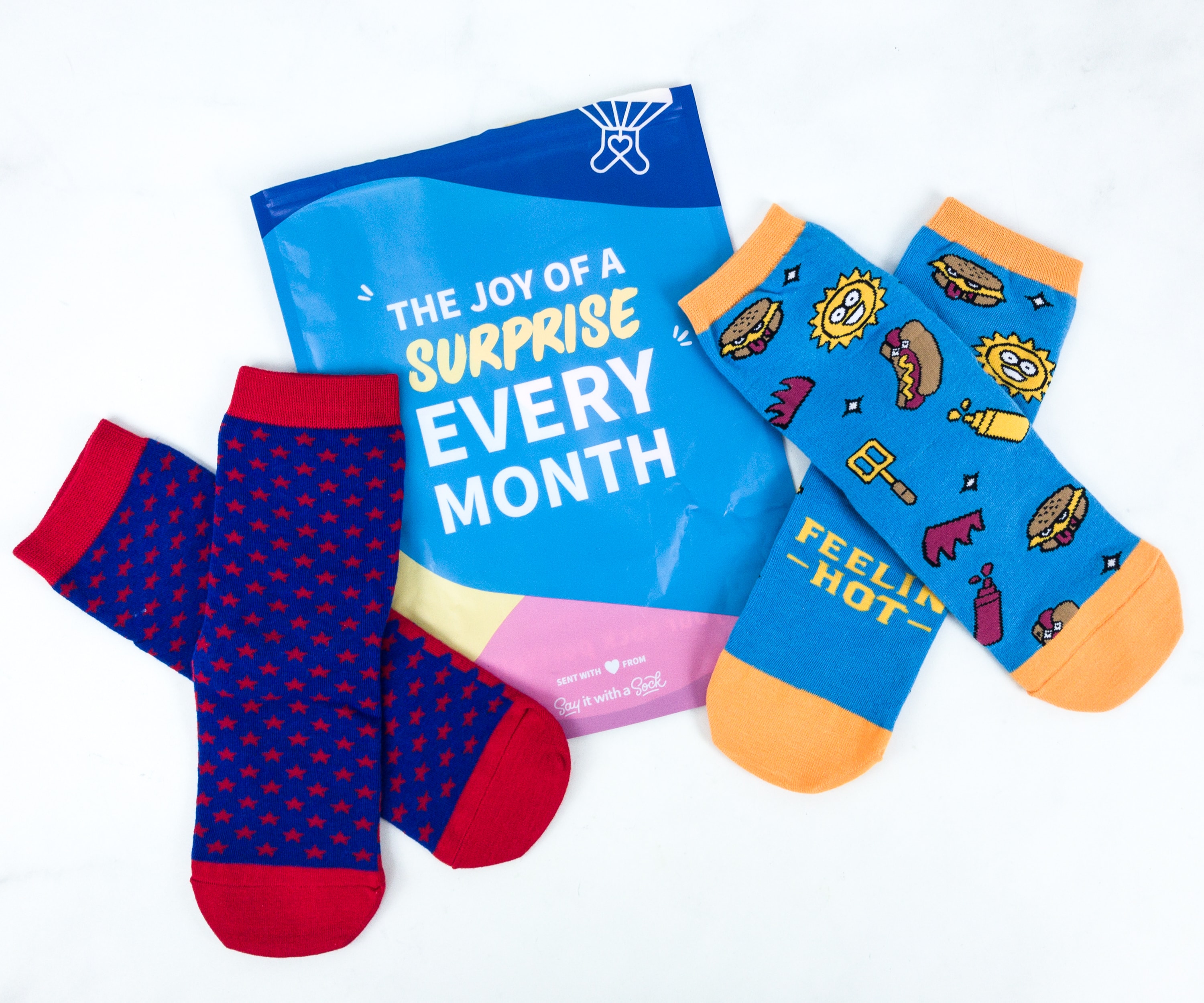 Say It With A Sock July 2019 Kids Sockscription Review + Coupon