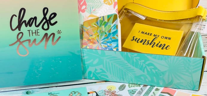 Erin Condren Seasonal Surprise Box Summer 2019 Box Review