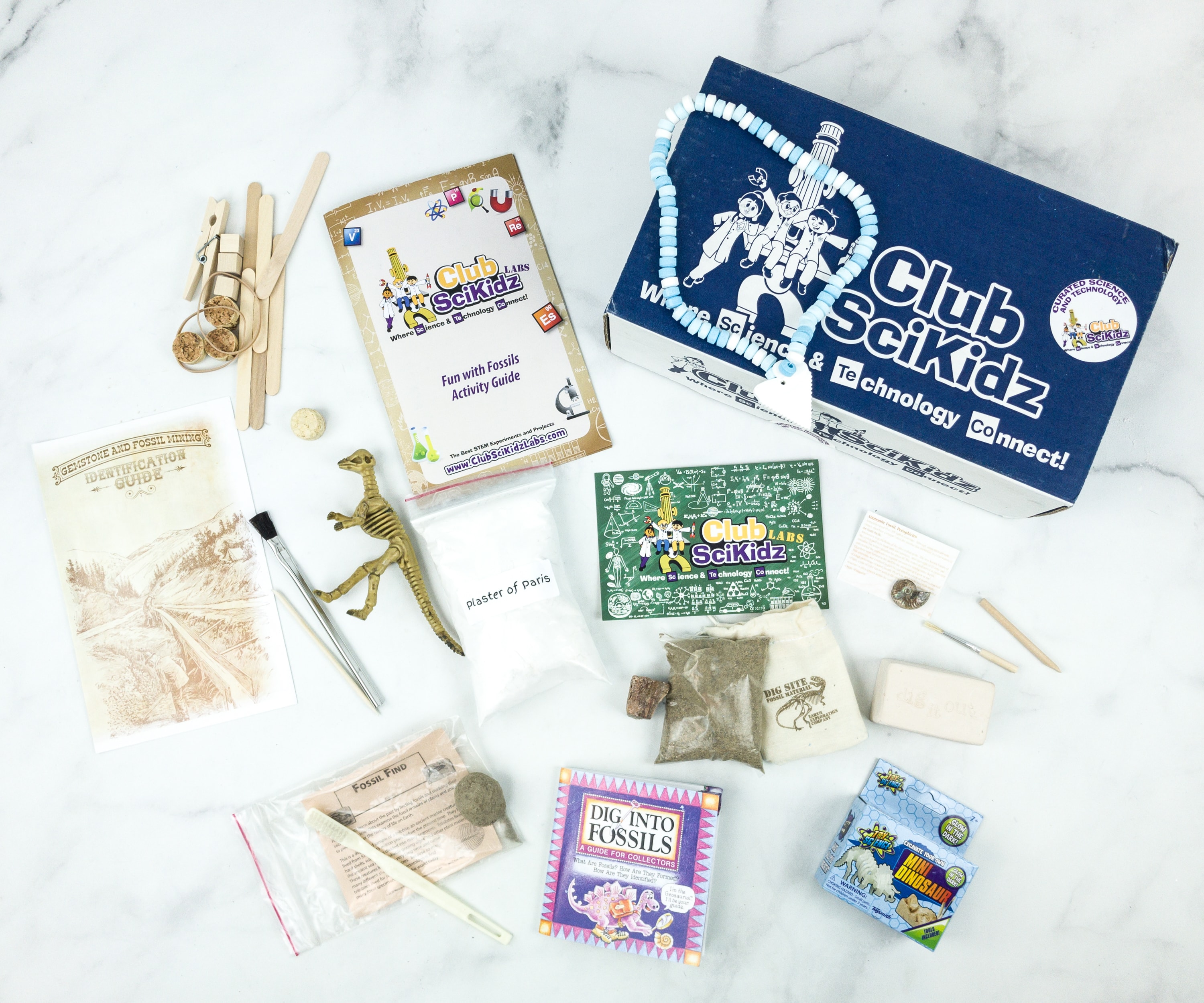 Club Scikidz Labs Subscription Box Review + Coupon – Fun With Fossils