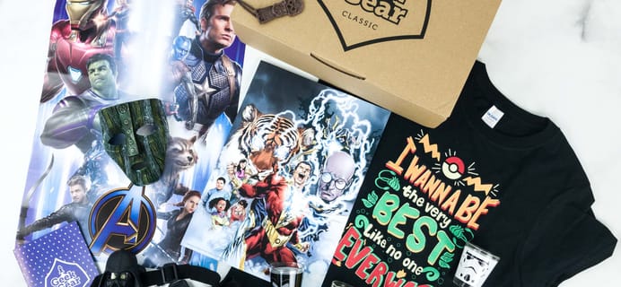 Geek Gear Box April 2019 Subscription Box Review + Coupon