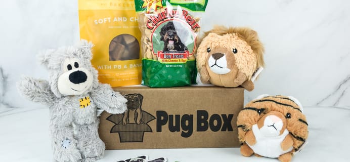 Pug Box May 2019 Subscription Box Review + Coupon!