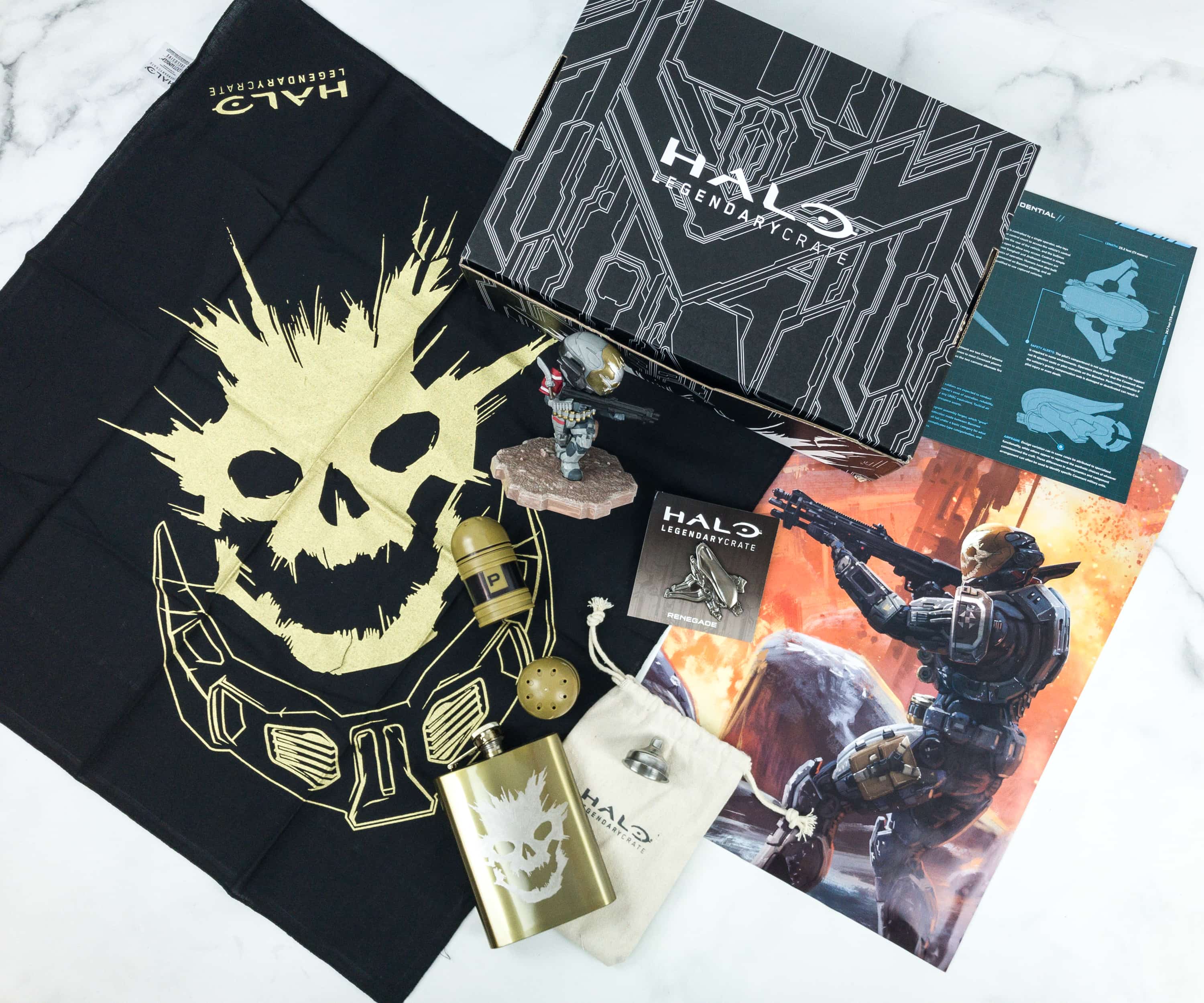 Halo Legendary Crate April 2019 Subscription Box Review + Coupon