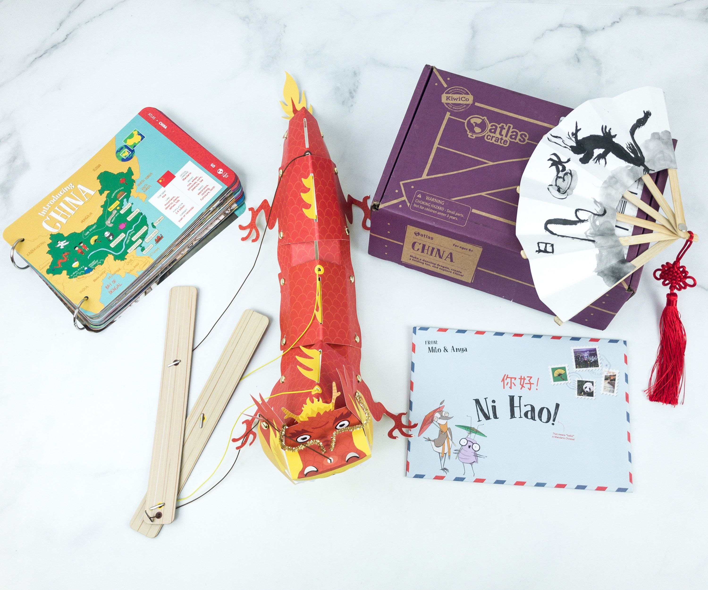 KiwiCo Atlas Crate Review & Coupon - CHINA - Hello Subscription