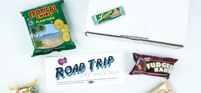 Something Snacks July 2019 Subscription Box Review