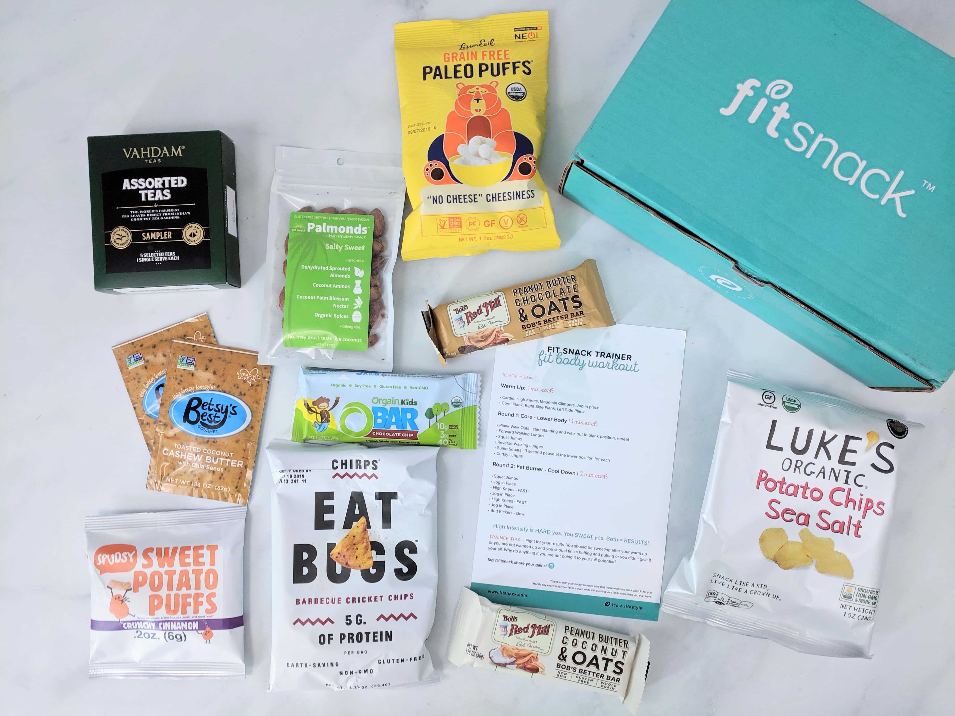 FitSnack June 2019 Subscription Box Review & Coupon