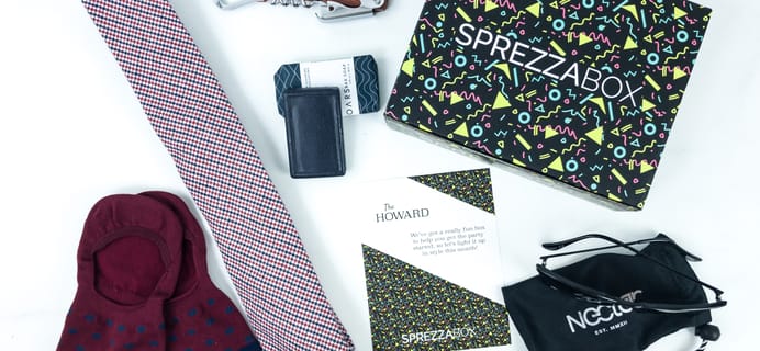 SprezzaBox July 2019 Subscription Box Review + Coupon