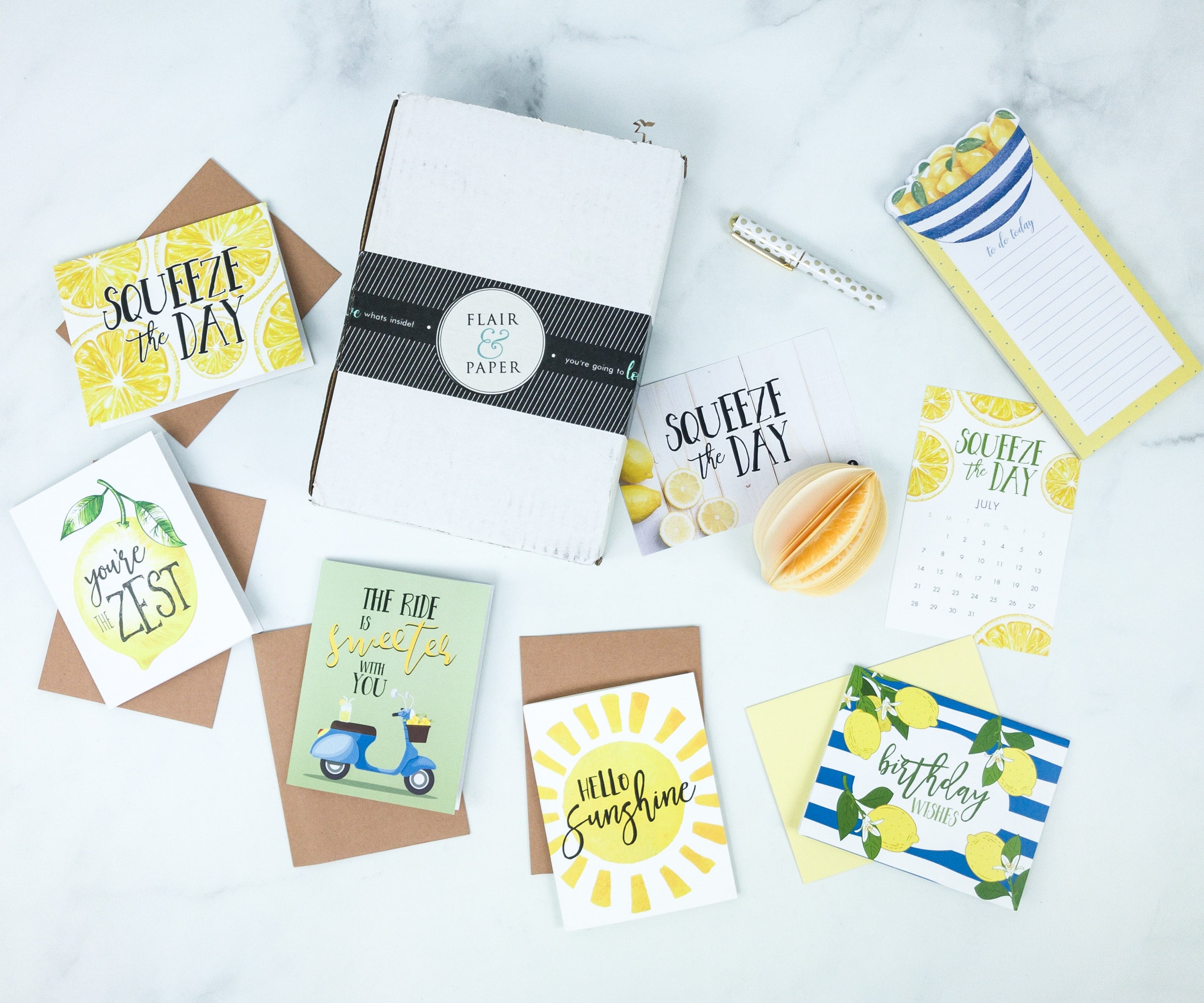 Flair and Paper July 2019 Subscription Box Review & Coupon