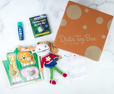 Didis Toy Box September 2019 Subscription Box Review & Coupon