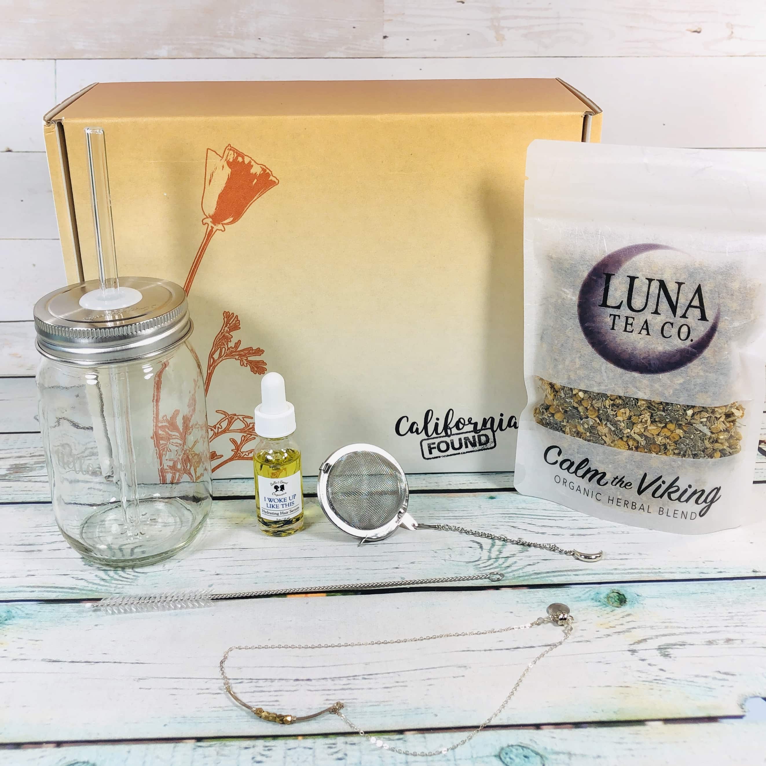 California Found July 2019 Subscription Box Review + Coupon