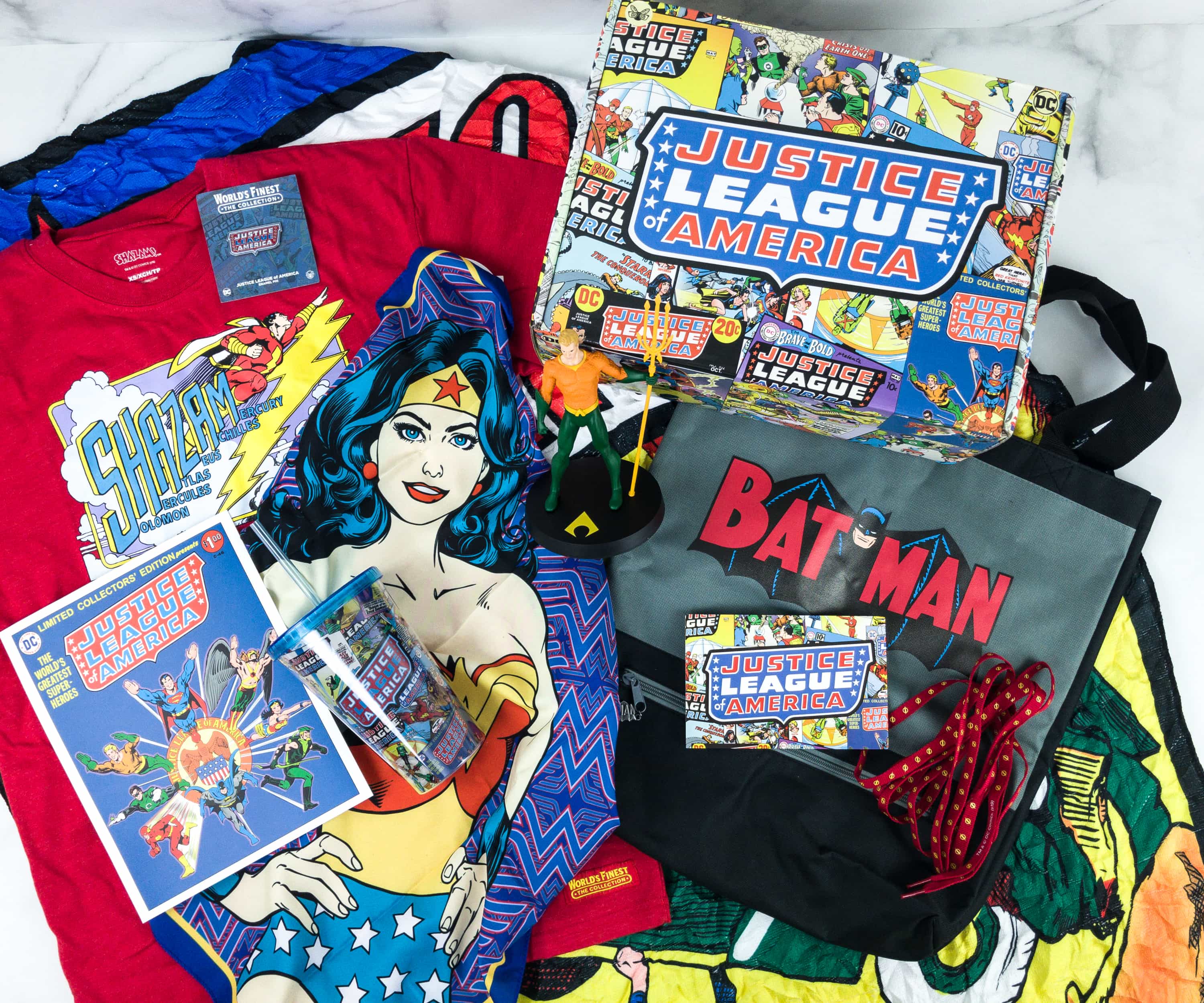DC Comics World’s Finest: The Collection Summer 2019 Box Review – RETRO JUSTICE LEAGUE