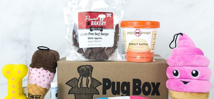 Pug Box July 2019 Subscription Box Review + Coupon!