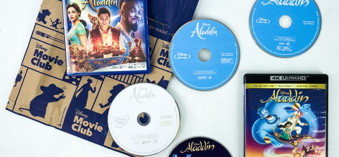 Disney Movie Club Review + Coupon – ALADDIN!