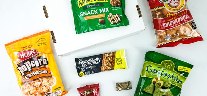 Something Snacks September 2019 Subscription Box Review