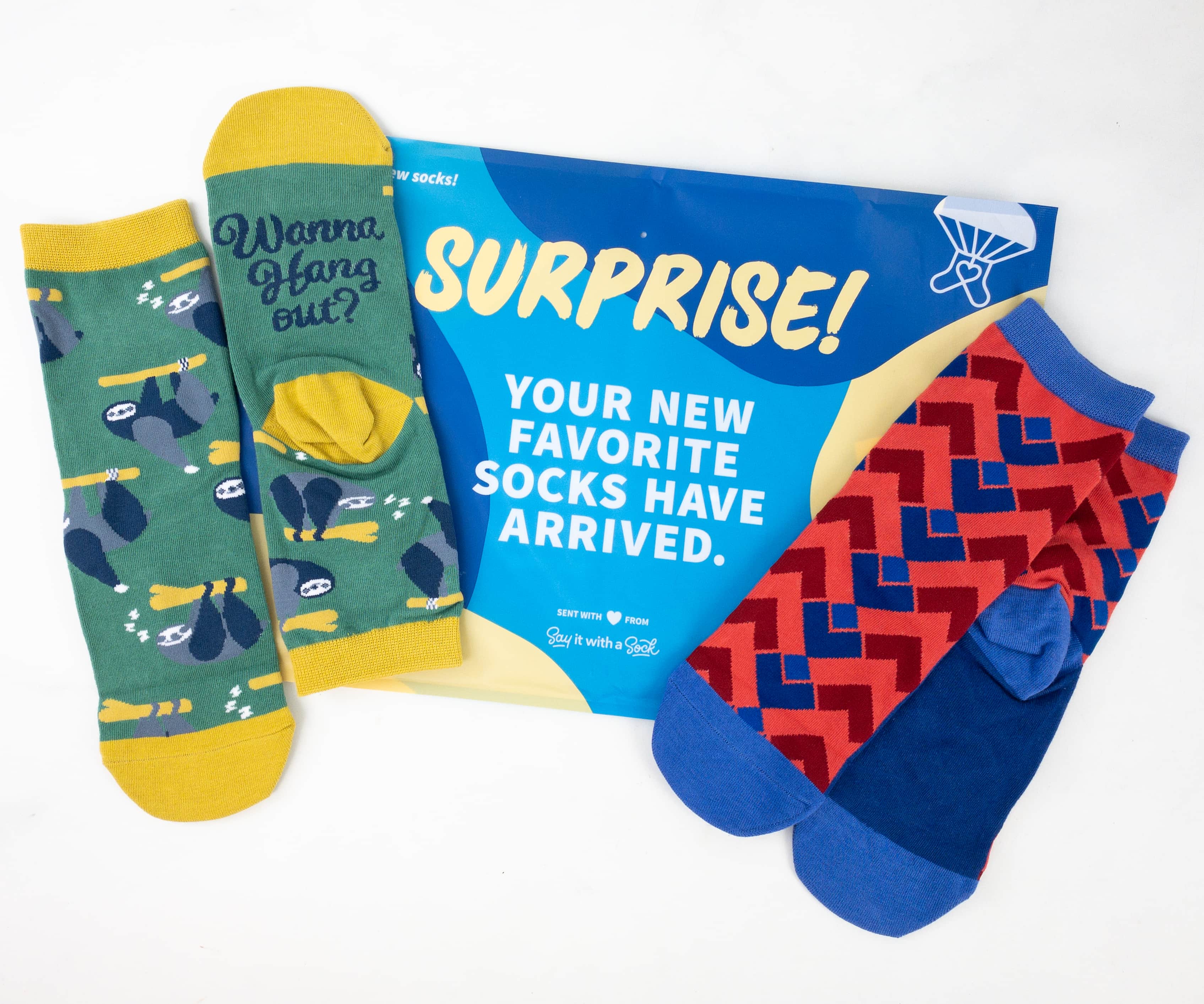 Say It With A Sock September 2019 Kids Sockscription Review + Coupon