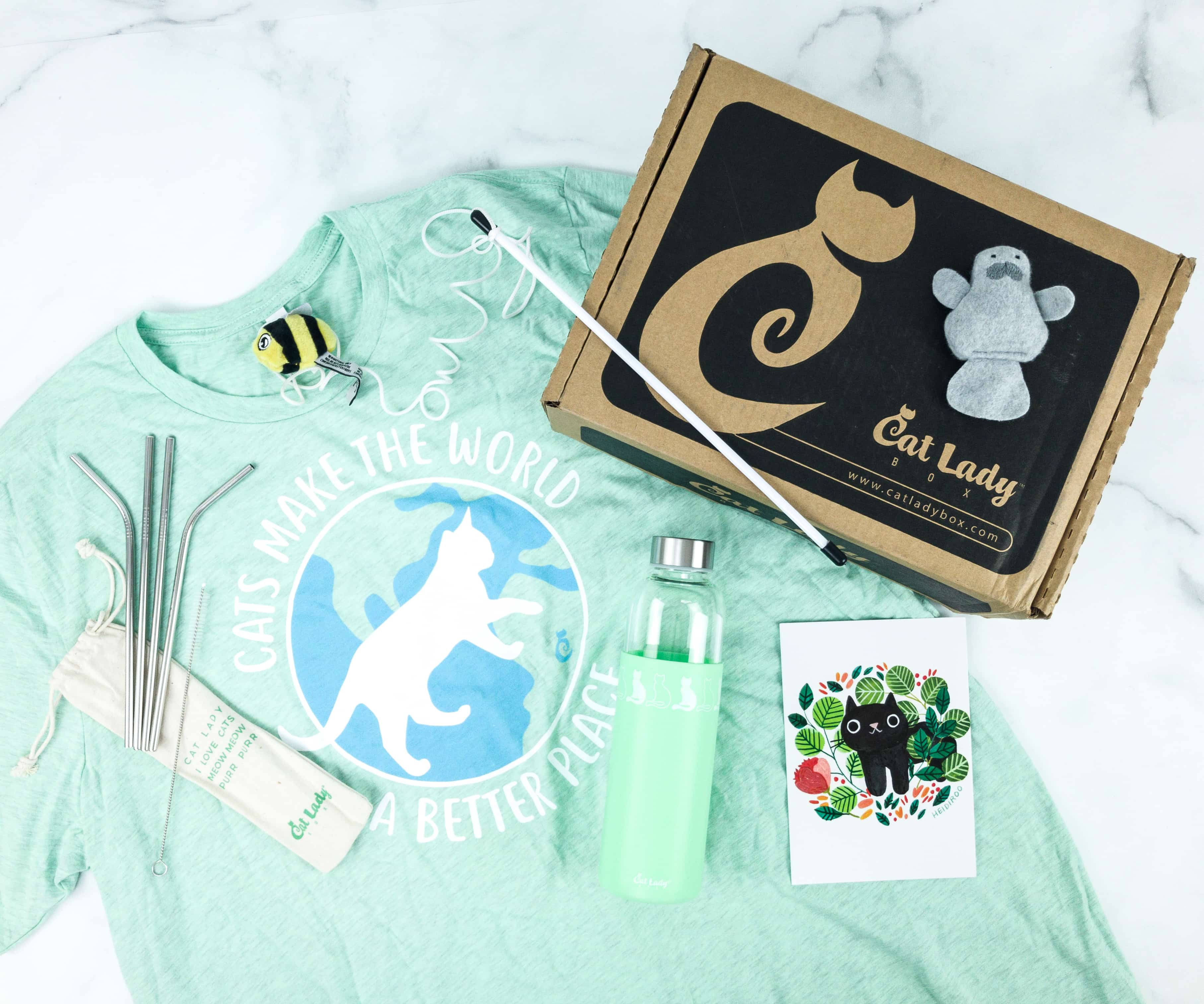 Cat Lady Box August 2019 Subscription Box Review + Coupon