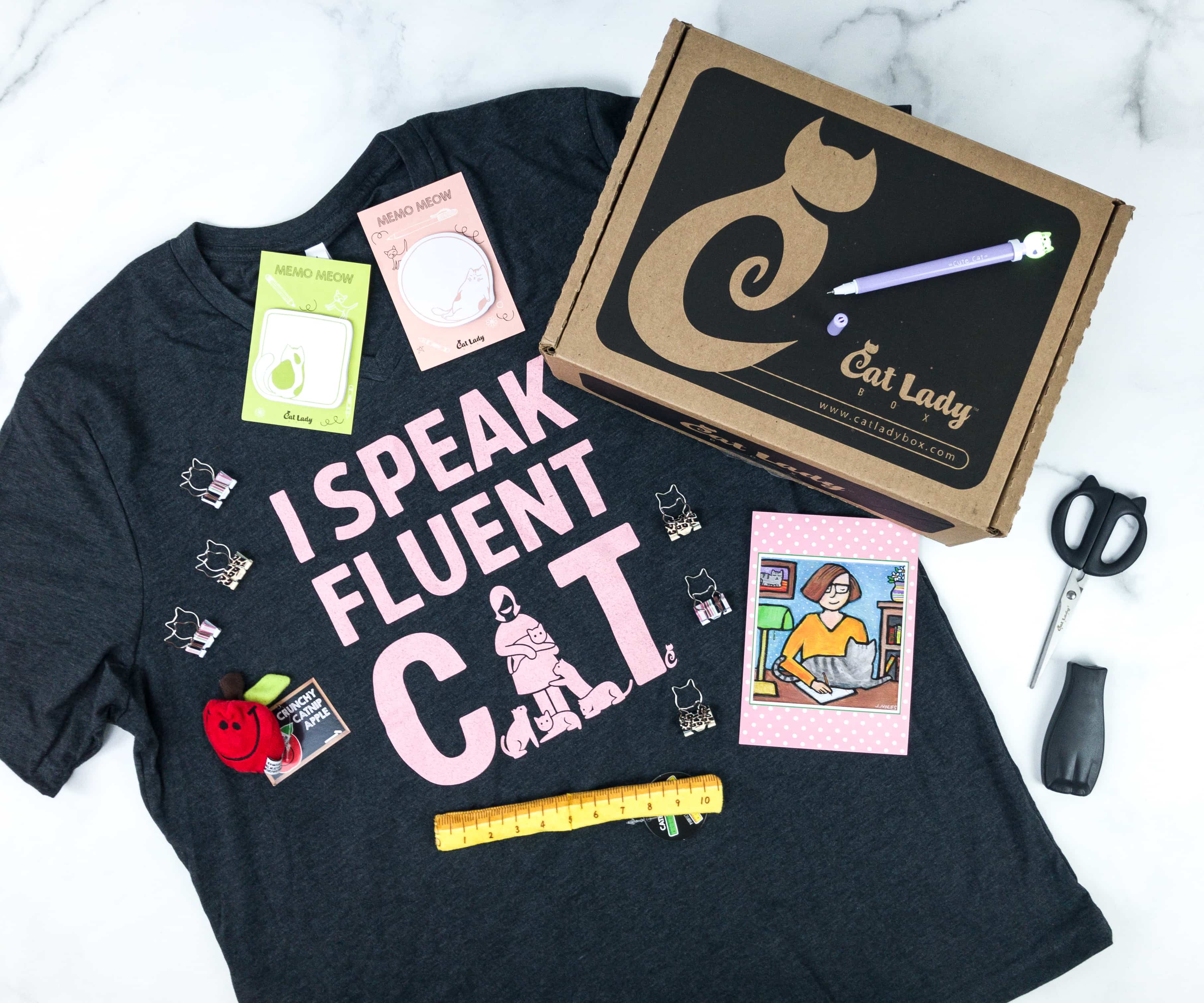 Cat Lady Box September 2019 Subscription Box Review