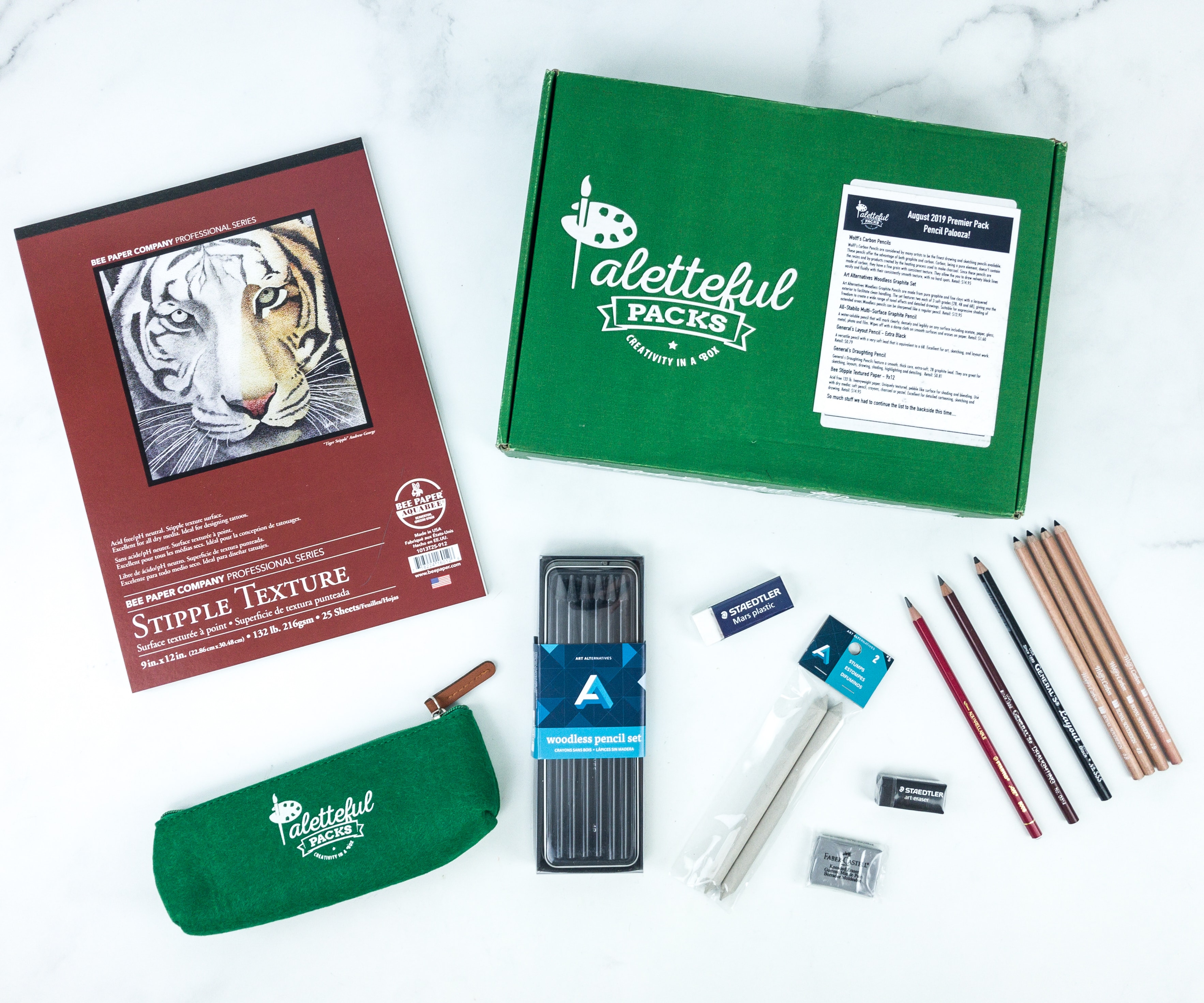 Paletteful Packs Subscription Box Review + Coupon – Pencil Palooza