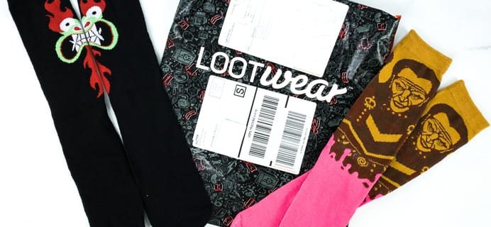 Loot Socks by Loot Crate May 2019 Subscription Box Review & Coupon